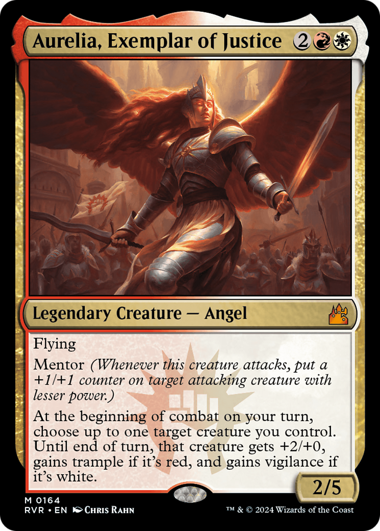 Aurelia, Exemplar of Justice [Ravnica Remastered] | The Gaming-Verse