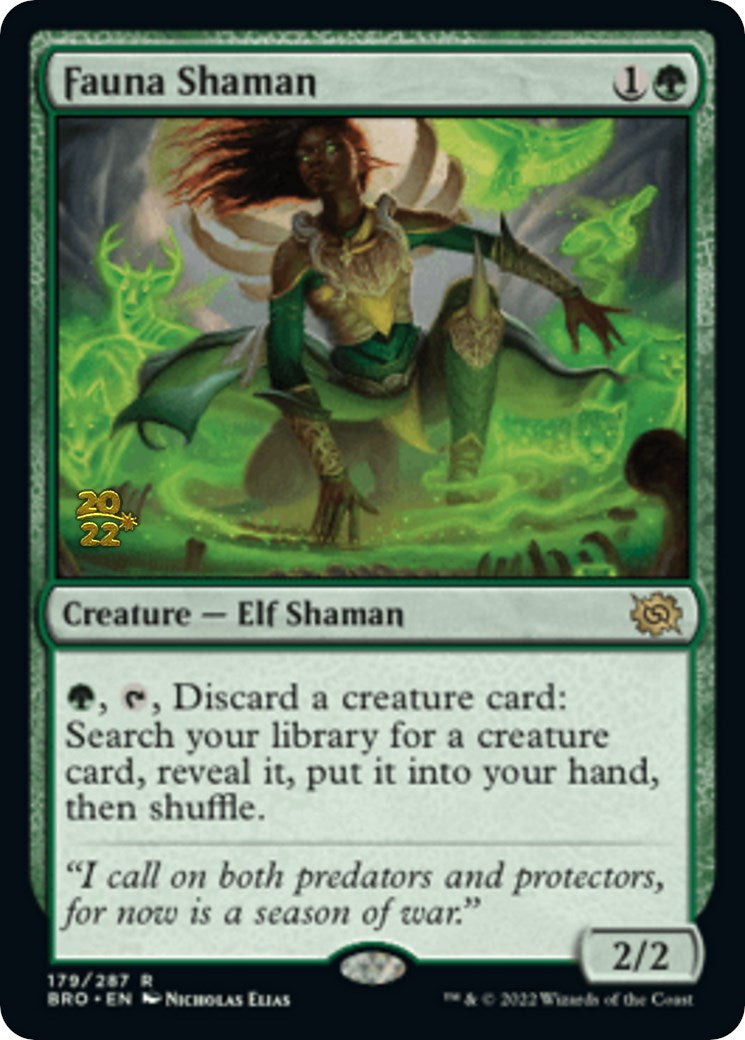 Fauna Shaman [The Brothers' War: Prerelease Promos] | The Gaming-Verse