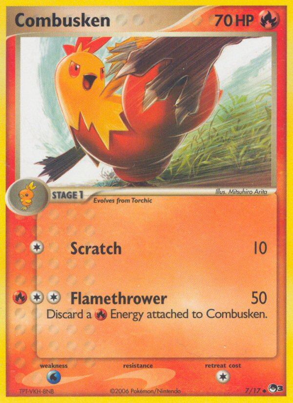 Combusken (7/17) [POP Series 3] | The Gaming-Verse