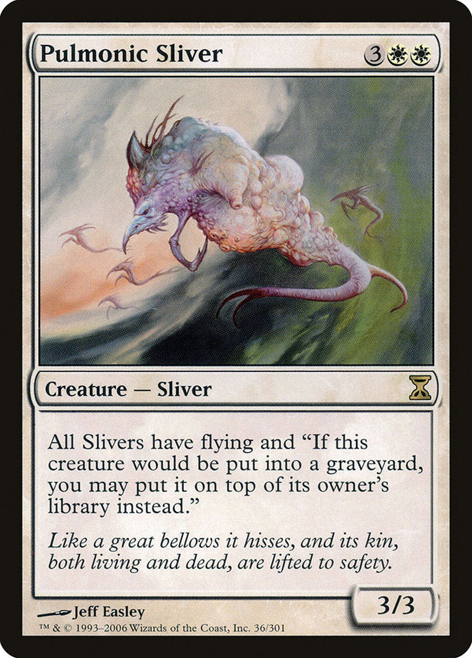 Pulmonic Sliver [Time Spiral] | The Gaming-Verse