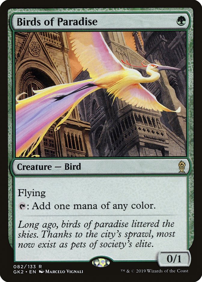 Birds of Paradise [Ravnica Allegiance Guild Kit] | The Gaming-Verse