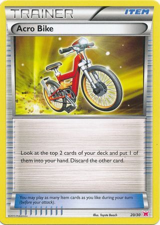 Acro Bike (20/30) [XY: Trainer Kit 2 - Latias] | The Gaming-Verse