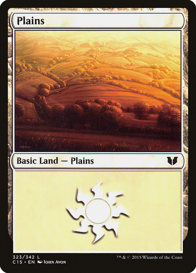 Plains (#323) [Commander 2015] | The Gaming-Verse