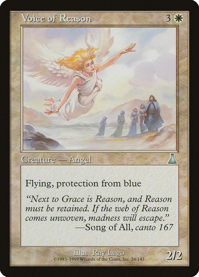 Voice of Reason [Urza's Destiny] | The Gaming-Verse