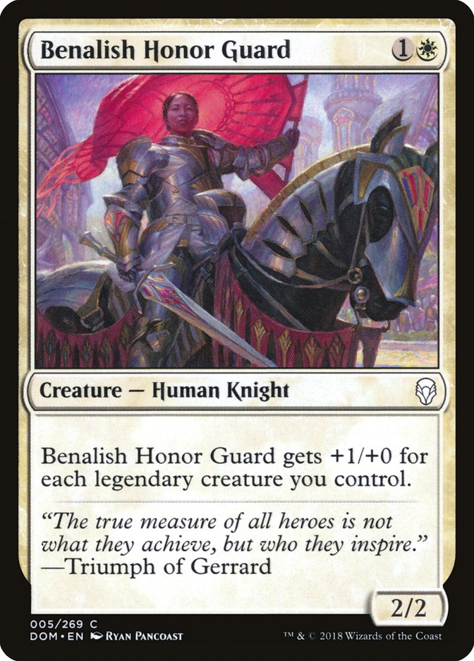 Benalish Honor Guard [Dominaria] | The Gaming-Verse