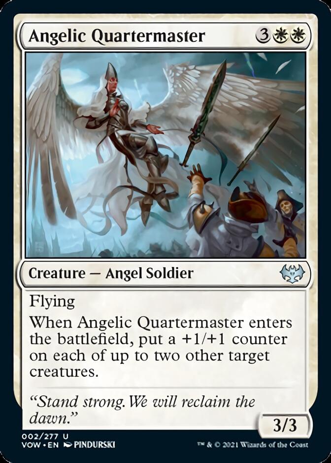 Angelic Quartermaster [Innistrad: Crimson Vow] | The Gaming-Verse