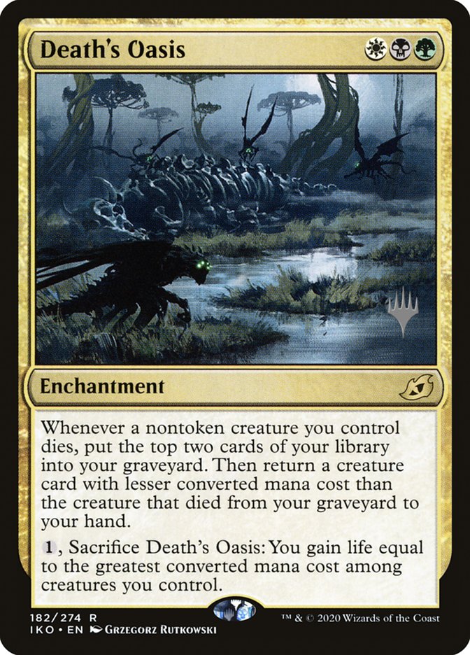 Death's Oasis (Promo Pack) [Ikoria: Lair of Behemoths Promos] | The Gaming-Verse