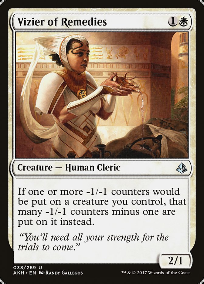 Vizier of Remedies [Amonkhet] | The Gaming-Verse