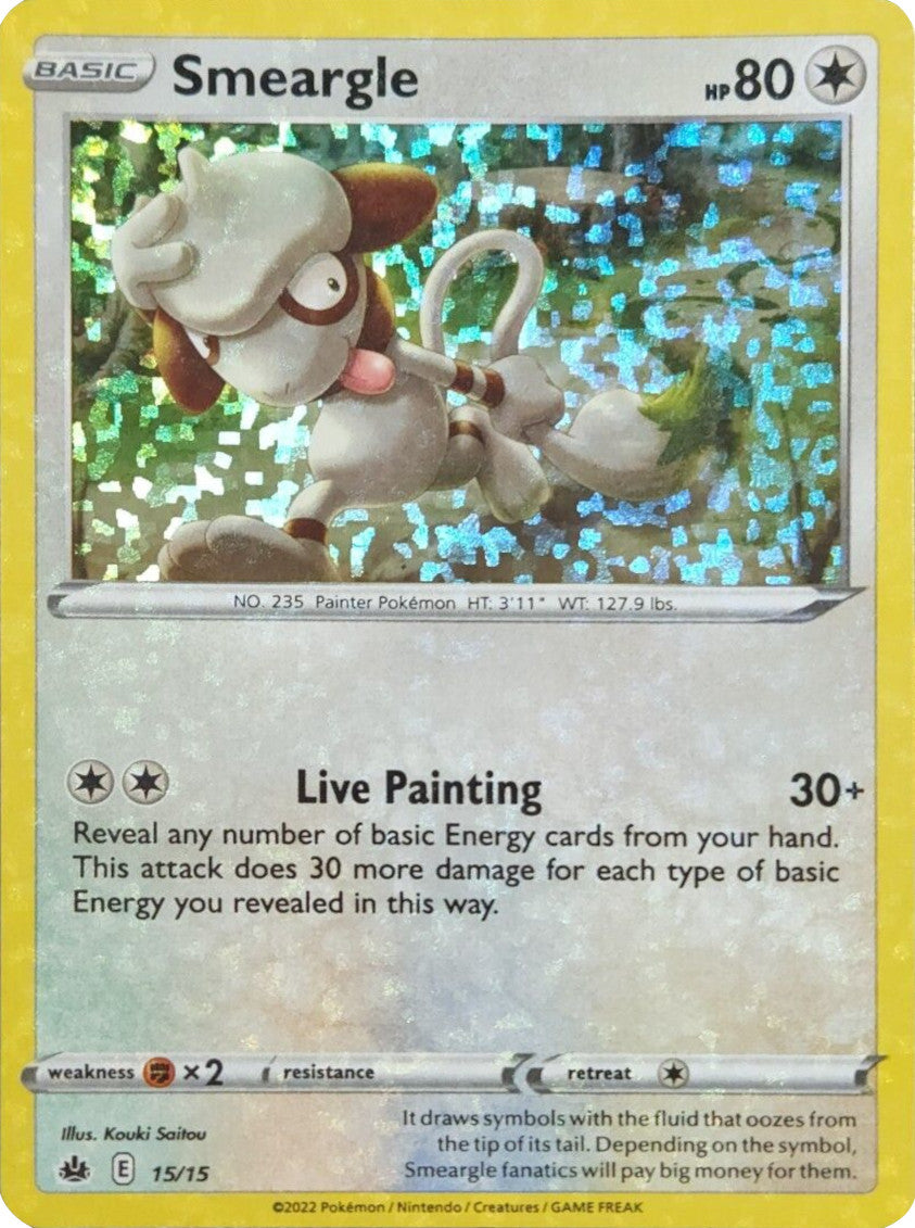 Smeargle (15/15) [McDonald's Promos: Match Battle] | The Gaming-Verse