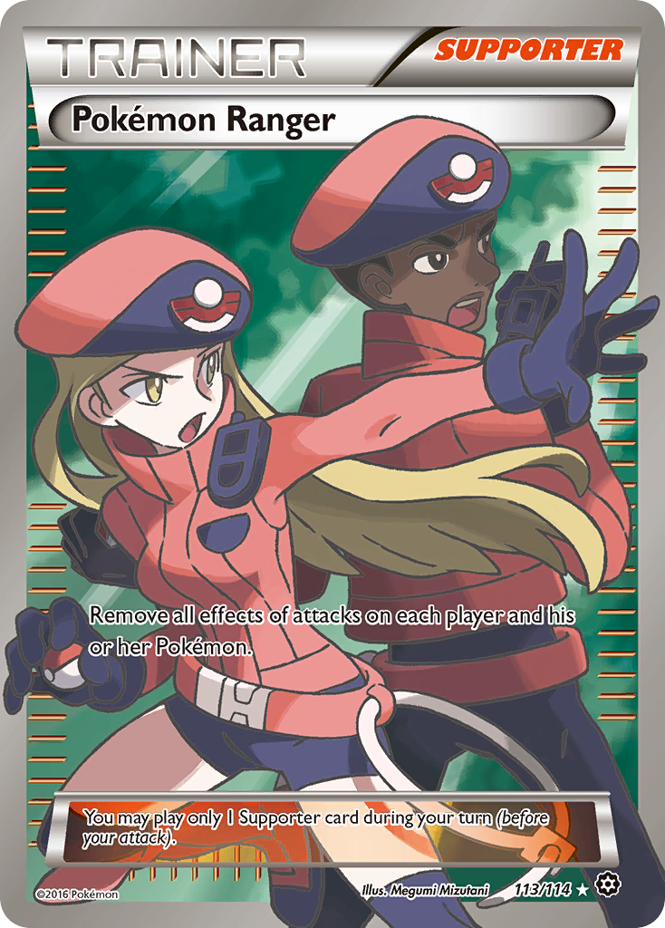 Pokemon Ranger (113/114) [XY: Steam Siege] | The Gaming-Verse