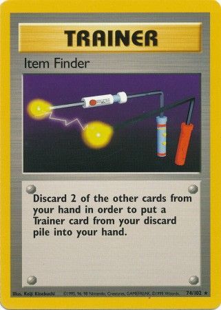 Item Finder (74/102) [Base Set Unlimited] | The Gaming-Verse