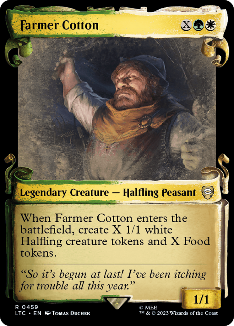 Farmer Cotton [The Lord of the Rings: Tales of Middle-Earth Commander Showcase Scrolls] | The Gaming-Verse