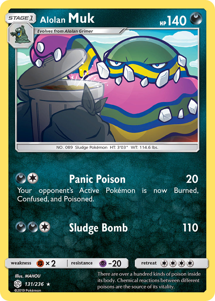 Alolan Muk (131/236) [Sun & Moon: Cosmic Eclipse] | The Gaming-Verse