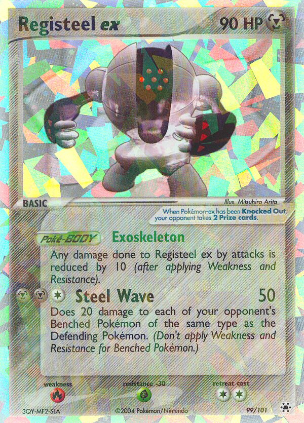 Registeel ex (99/101) [EX: Hidden Legends] | The Gaming-Verse