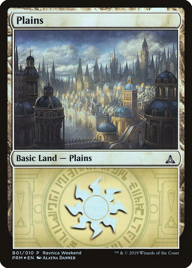 Plains (B01) [Ravnica Allegiance Guild Kit] | The Gaming-Verse