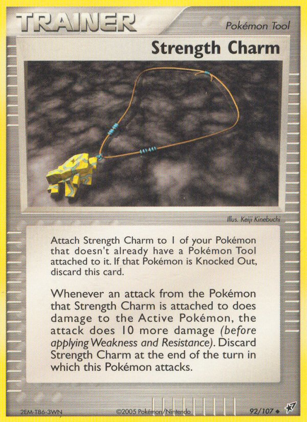 Strength Charm (92/107) [EX: Deoxys] | The Gaming-Verse