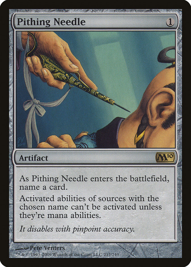Pithing Needle [Magic 2010] | The Gaming-Verse