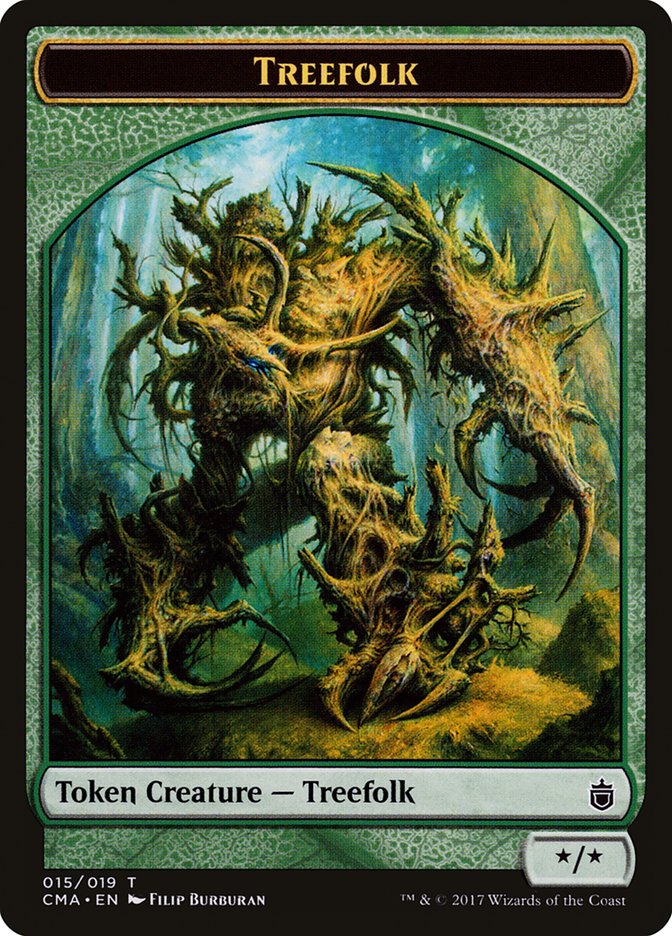 Treefolk [Commander Anthology Tokens] | The Gaming-Verse