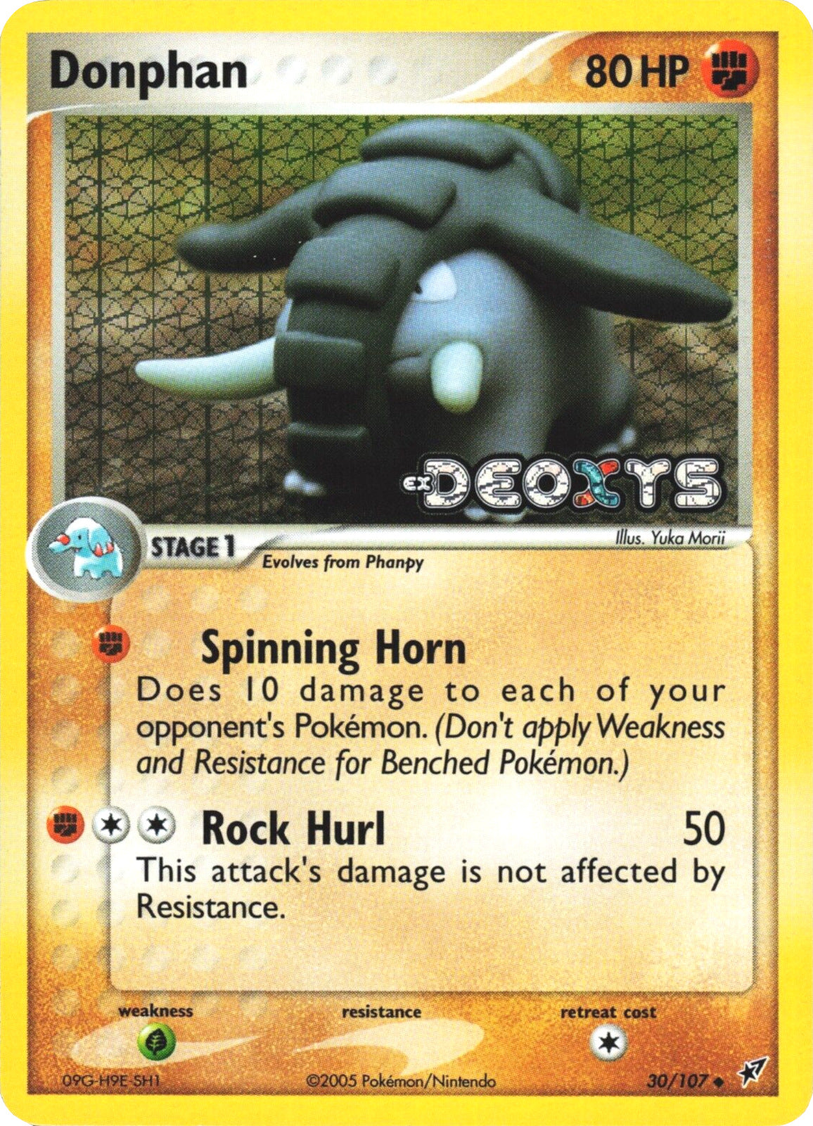 Donphan (30/107) (Stamped) [EX: Deoxys] | The Gaming-Verse