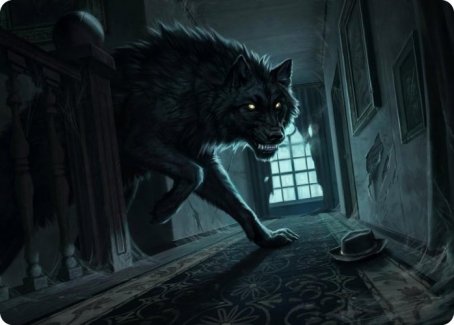 Primal Adversary Art Card [Innistrad: Midnight Hunt Art Series] | The Gaming-Verse