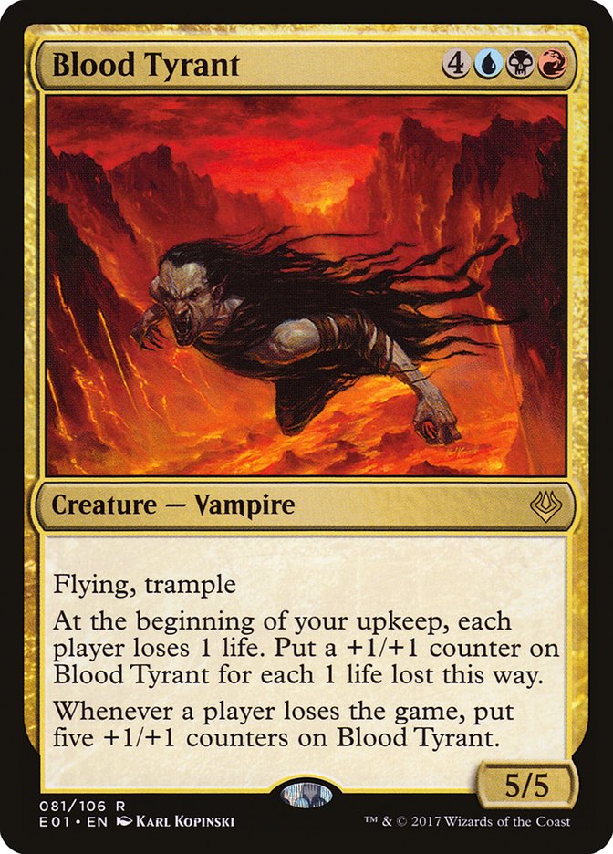 Blood Tyrant [Archenemy: Nicol Bolas] | The Gaming-Verse