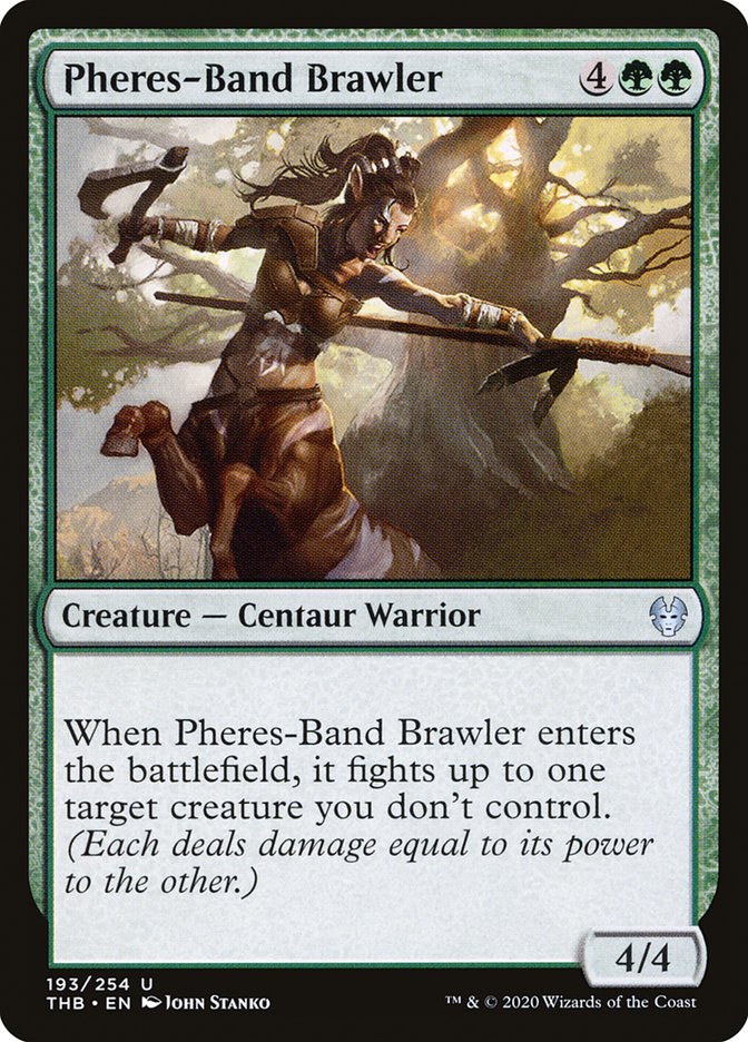 Pheres-Band Brawler [Theros Beyond Death] | The Gaming-Verse