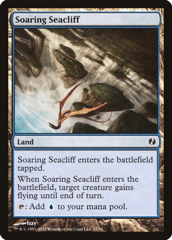 Soaring Seacliff [Duel Decks: Venser vs. Koth] | The Gaming-Verse