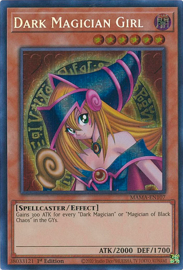 Dark Magician Girl [MAMA-EN107] Ultra Pharaoh's Rare | The Gaming-Verse