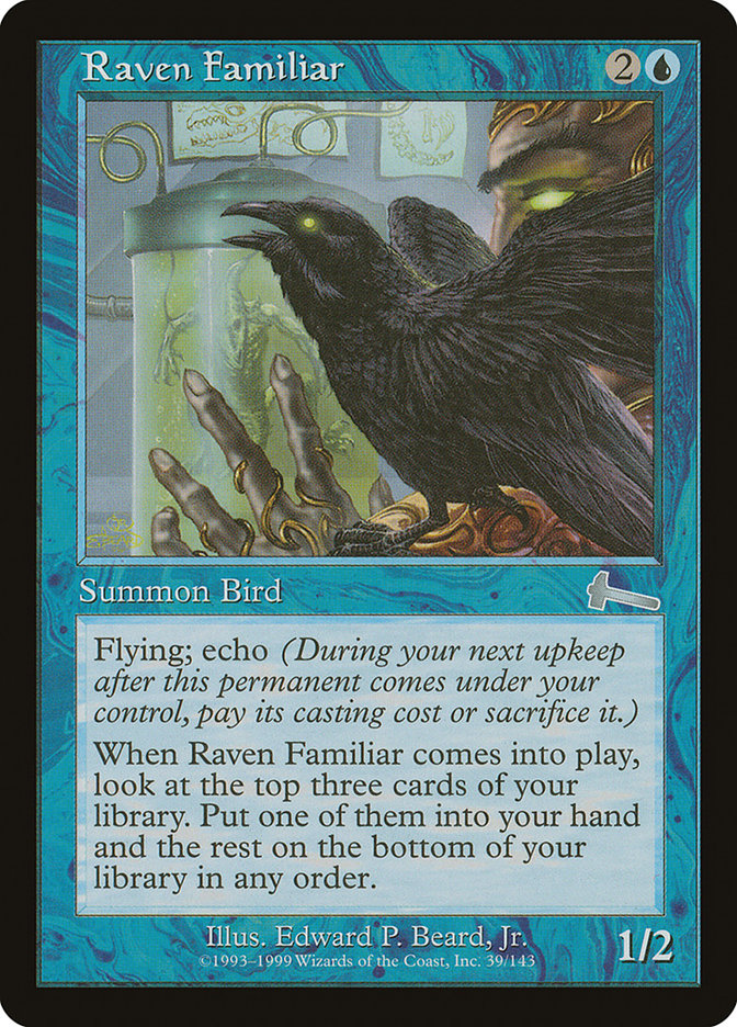 Raven Familiar [Urza's Legacy] | The Gaming-Verse