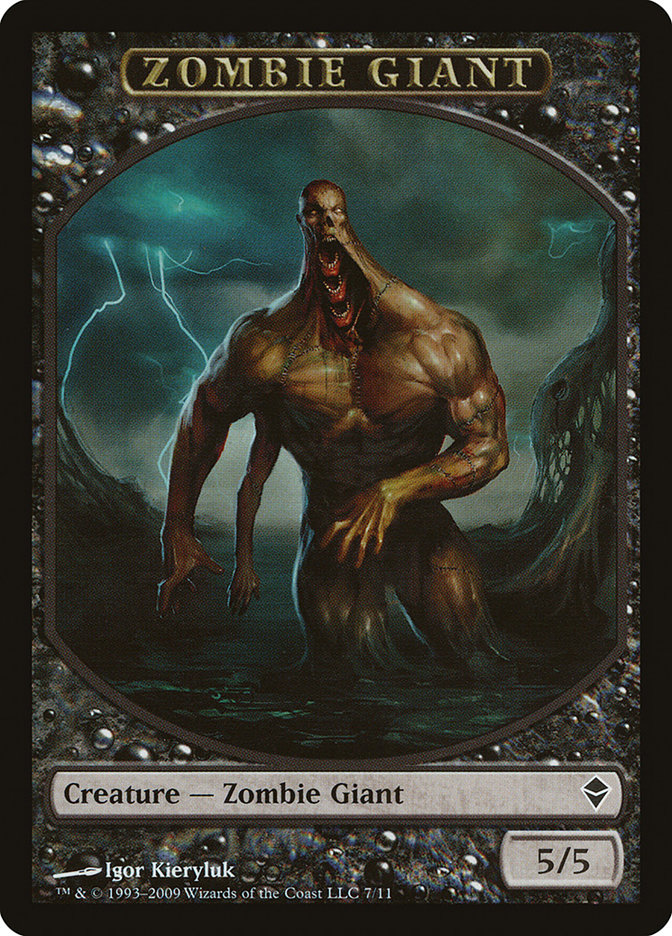 Zombie Giant [Zendikar Tokens] | The Gaming-Verse