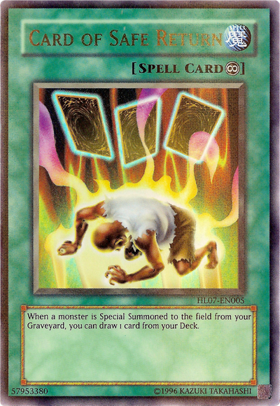 Card of Safe Return [HL07-EN005] Ultra Rare | The Gaming-Verse