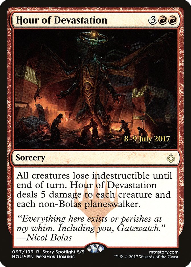 Hour of Devastation  (Prerelease) [Hour of Devastation Prerelease Promos] | The Gaming-Verse