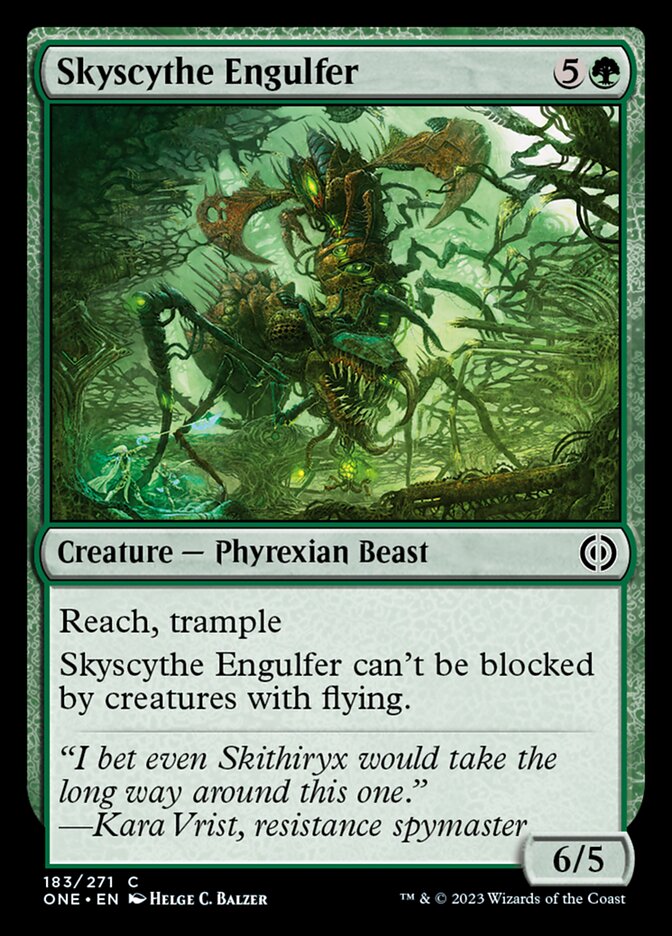 Skyscythe Engulfer [Phyrexia: All Will Be One] | The Gaming-Verse