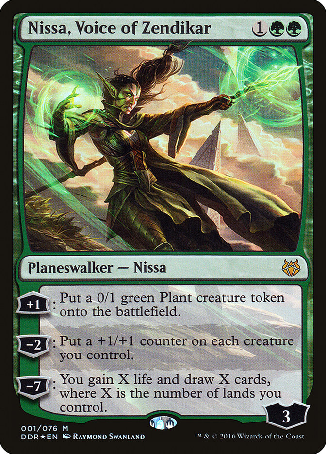 Nissa, Voice of Zendikar [Duel Decks: Nissa vs. Ob Nixilis] | The Gaming-Verse