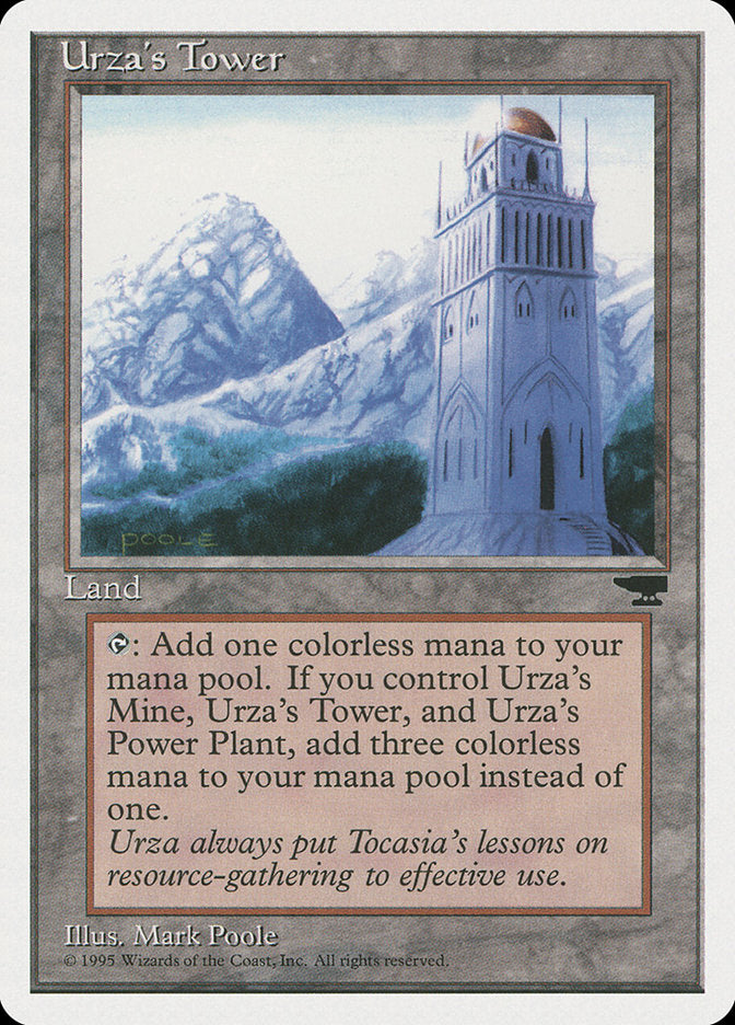 Urza's Tower (Mountains) [Chronicles] | The Gaming-Verse