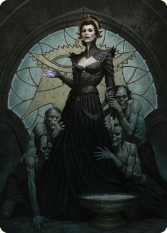 Liliana of the Veil Art Card [Dominaria United Art Series] | The Gaming-Verse