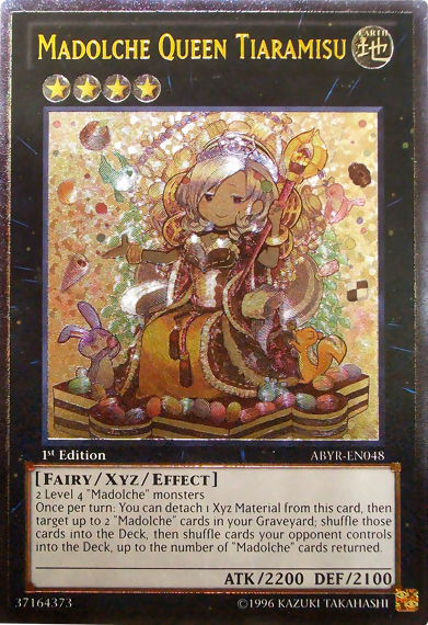 Madolche Queen Tiaramisu (UTR) [ABYR-EN048] Ultimate Rare | The Gaming-Verse