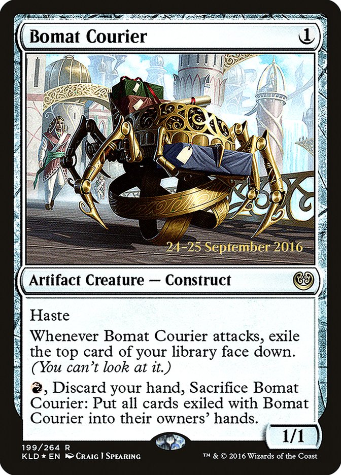 Bomat Courier  (Prerelease) [Kaladesh Prerelease Promos] | The Gaming-Verse