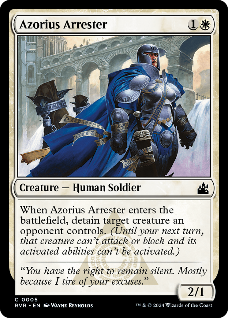 Azorius Arrester [Ravnica Remastered] | The Gaming-Verse