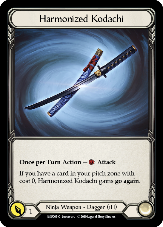 Harmonized Kodachi [KSU003-C] 1st Edition Normal | The Gaming-Verse