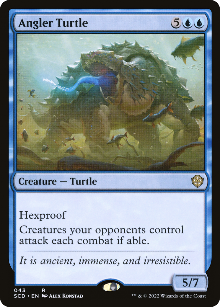 Angler Turtle [Starter Commander Decks] | The Gaming-Verse