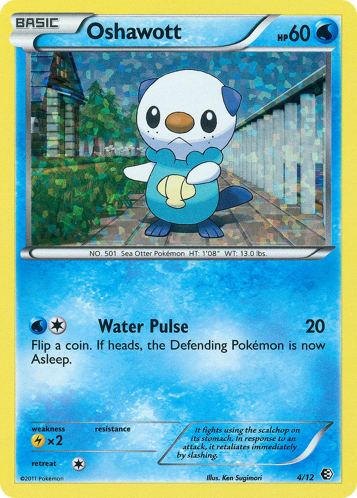 Oshawott (4/12) [McDonald's Promos: 2011 Collection] | The Gaming-Verse