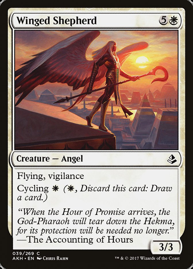 Winged Shepherd [Amonkhet] | The Gaming-Verse