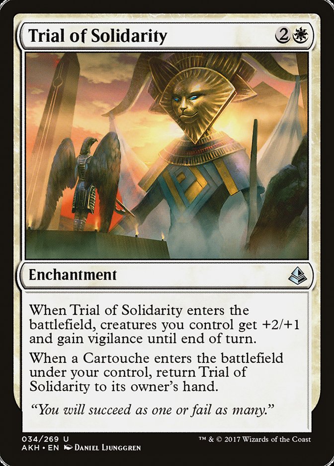 Trial of Solidarity [Amonkhet] | The Gaming-Verse