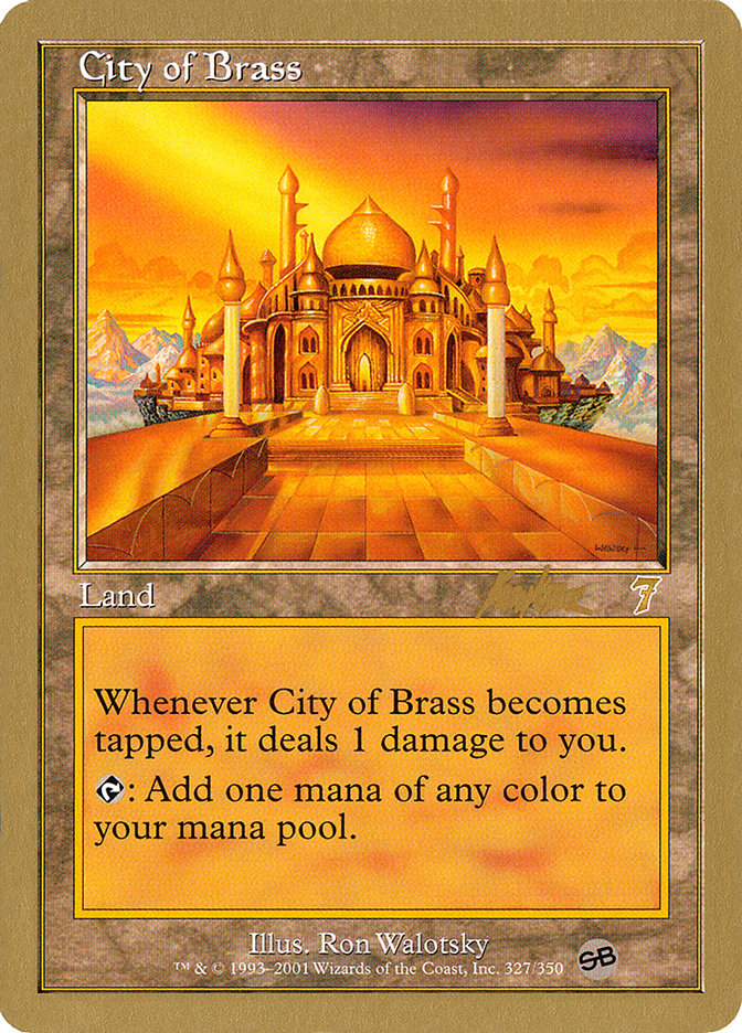 City of Brass (Brian Kibler) (SB) [World Championship Decks 2002] | The Gaming-Verse