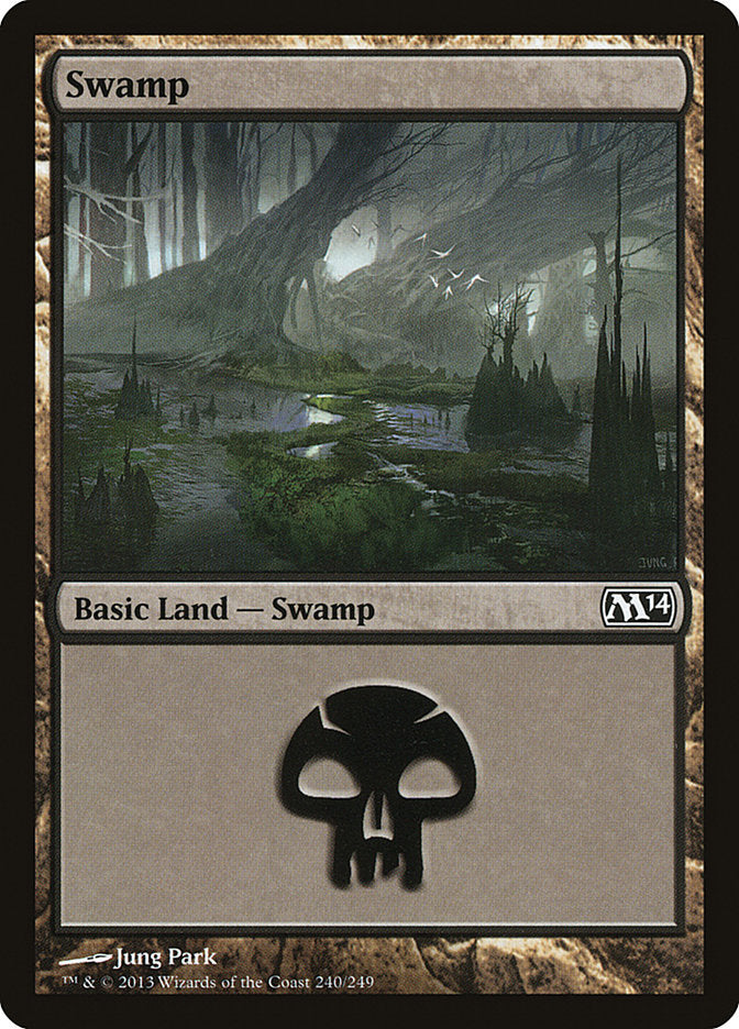 Swamp (#240) [Magic 2014] | The Gaming-Verse