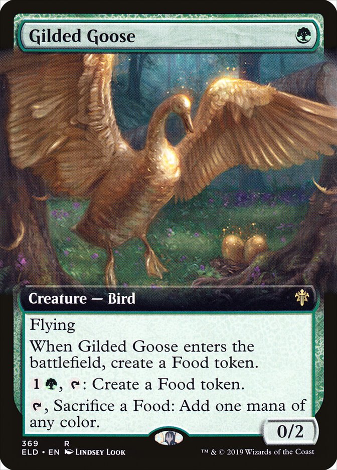 Gilded Goose (Extended Art) [Throne of Eldraine] | The Gaming-Verse