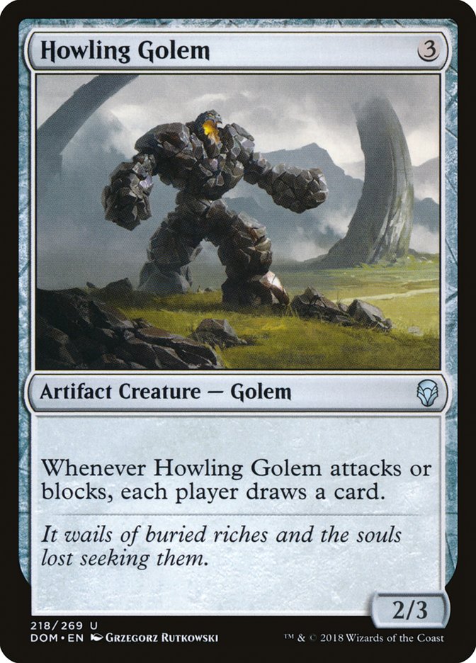 Howling Golem [Dominaria] | The Gaming-Verse