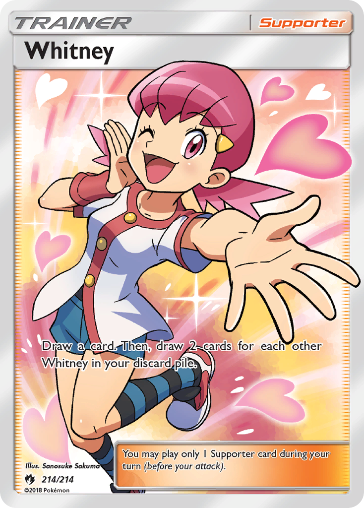 Whitney (214/214) [Sun & Moon: Lost Thunder] | The Gaming-Verse