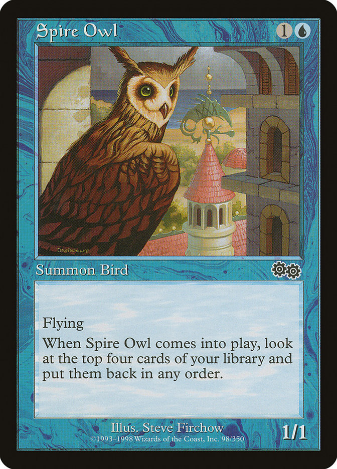 Spire Owl [Urza's Saga] | The Gaming-Verse